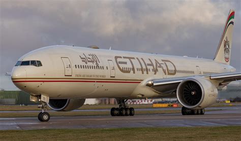 Etihad Airways Fleet Boeing 777.